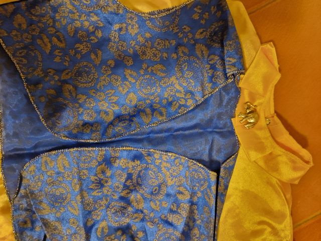 Vestito carnevale da odalisca 10/11 anni