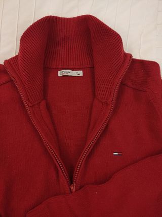Chaqueta roja mujer Hilfiger