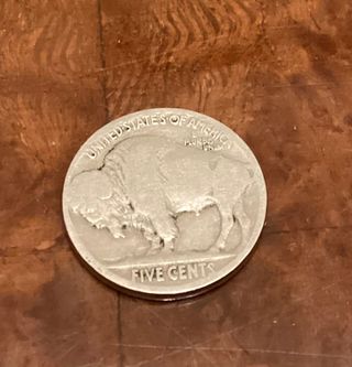 Moneda 5 centavos de $ Indian Buffalo Nickels