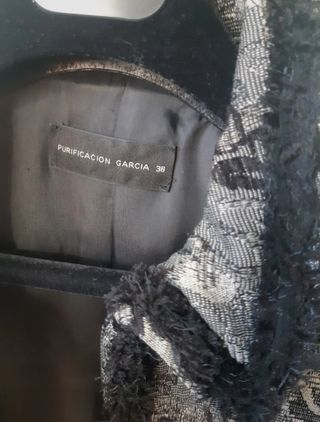Chaqueta entallada Purificación García