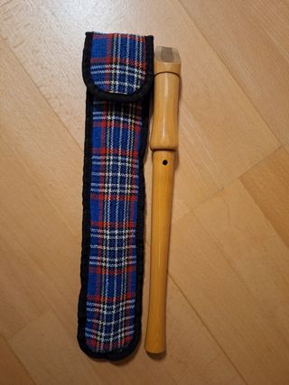 Flauta de madera Moeck y funda