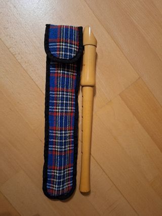 Flauta de madera Moeck y funda