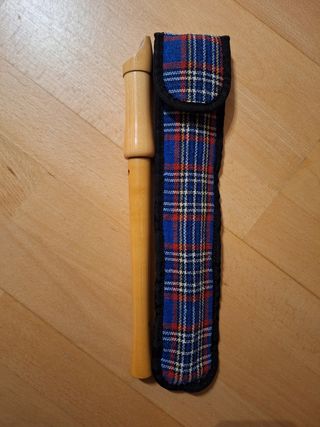 Flauta de madera Moeck y funda