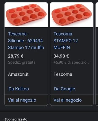 Teglia muffin