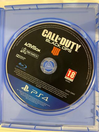 PS4 Call of Duty Black Ops 4