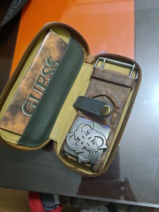 Reloj Guess caballero cuero