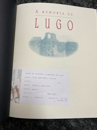 A MEMORIA DE LUGO: ALBUM DE POSTAIS