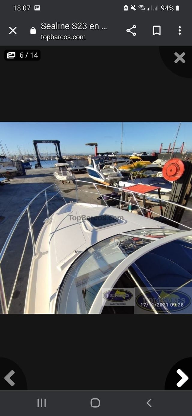 SEALINE S23 CON GRAN PLATAFORMA DE BAÑO