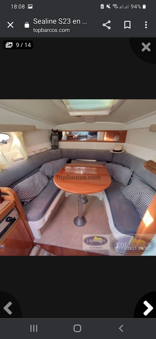 SEALINE S23 CON GRAN PLATAFORMA DE BAÑO