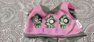 MUÑECA GRANDE 36cm JAGGET ROPA  Y CALZADO