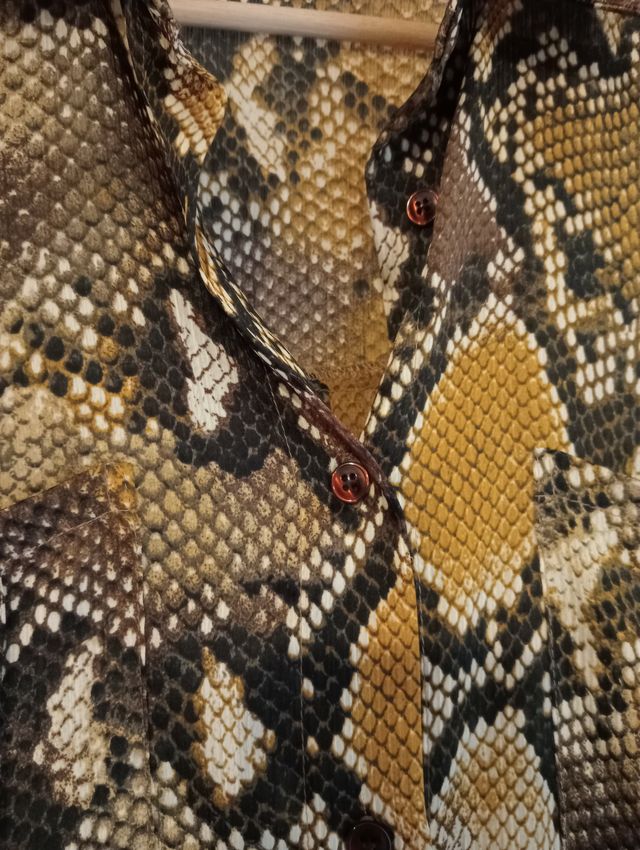 Camisa animal print de Zara