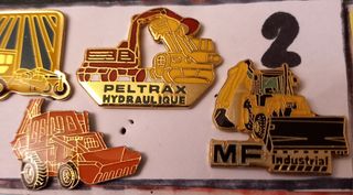 Pins Camiones, tractores, tanques...