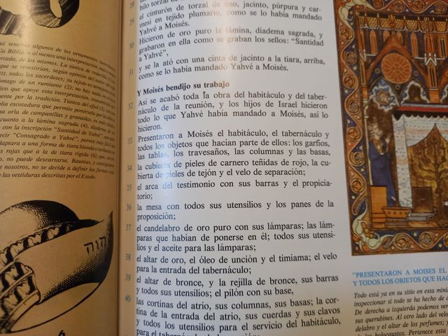 Biblia por fascìculos encuadernada