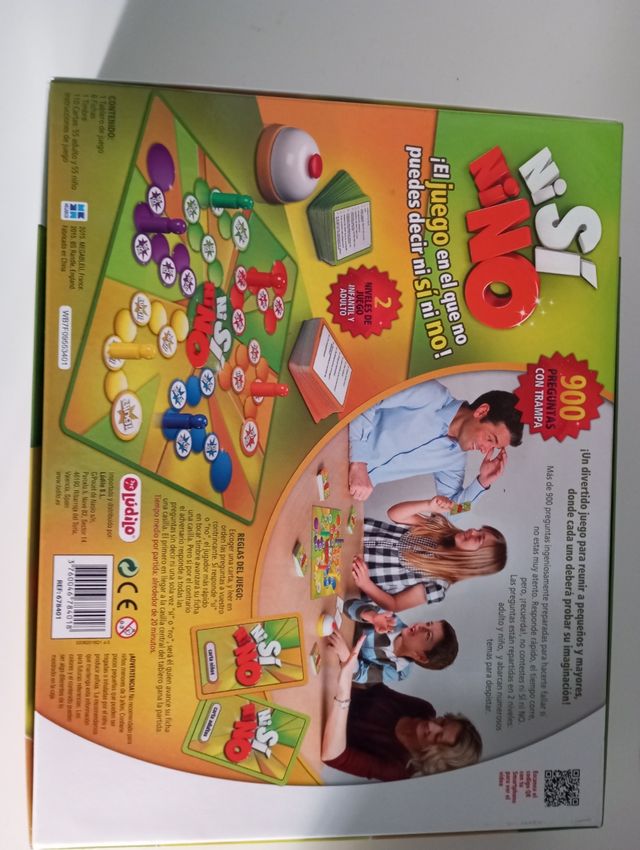 juego de mesa ni si ni no
