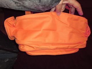 Mochila NUEVA naranja: 7 cremalleras