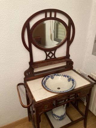 lavabo palanganero antiguo retro vintage