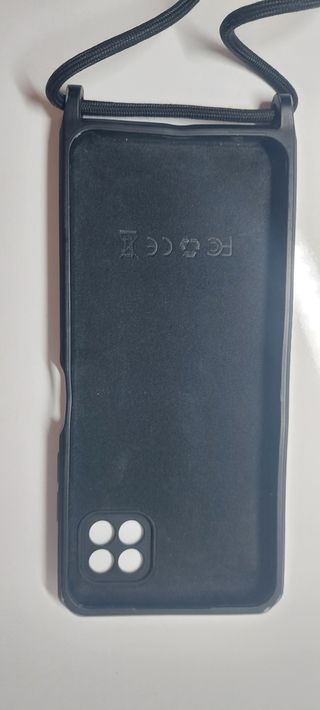 Capa preta  telemóvel Samsung A22 5G