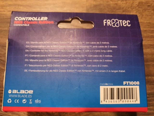 MANDO NINTENDO SNES MINI