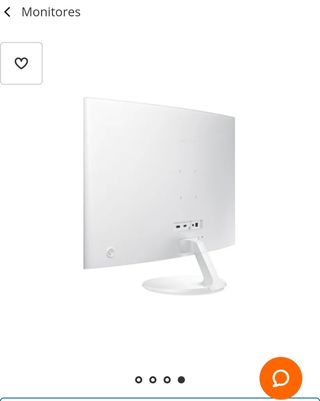 Pantalla ordenador Samsung Curva