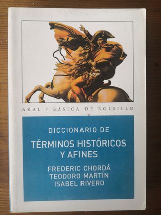Diccionario de términos históricos y afi
