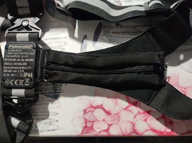 Chaleco reflectante luz