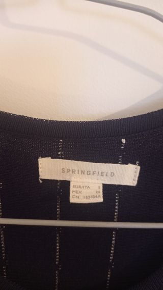 Vestido punto Springfield