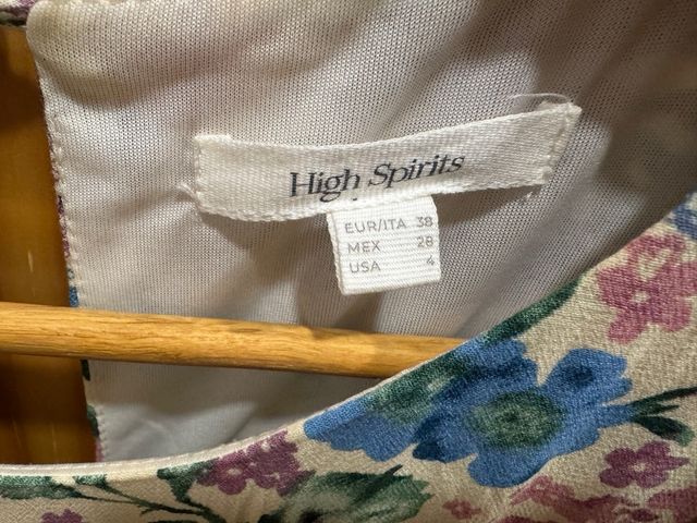 vestido springfield high spirits