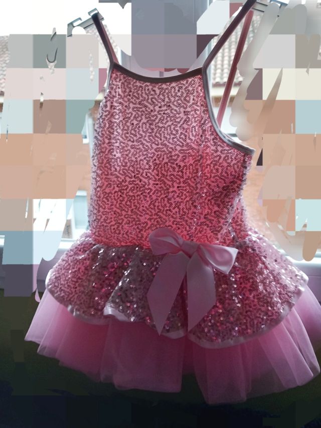 Vestido de tutu rosa