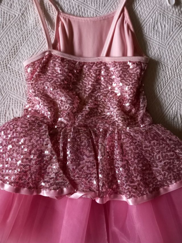 Vestido de tutu rosa