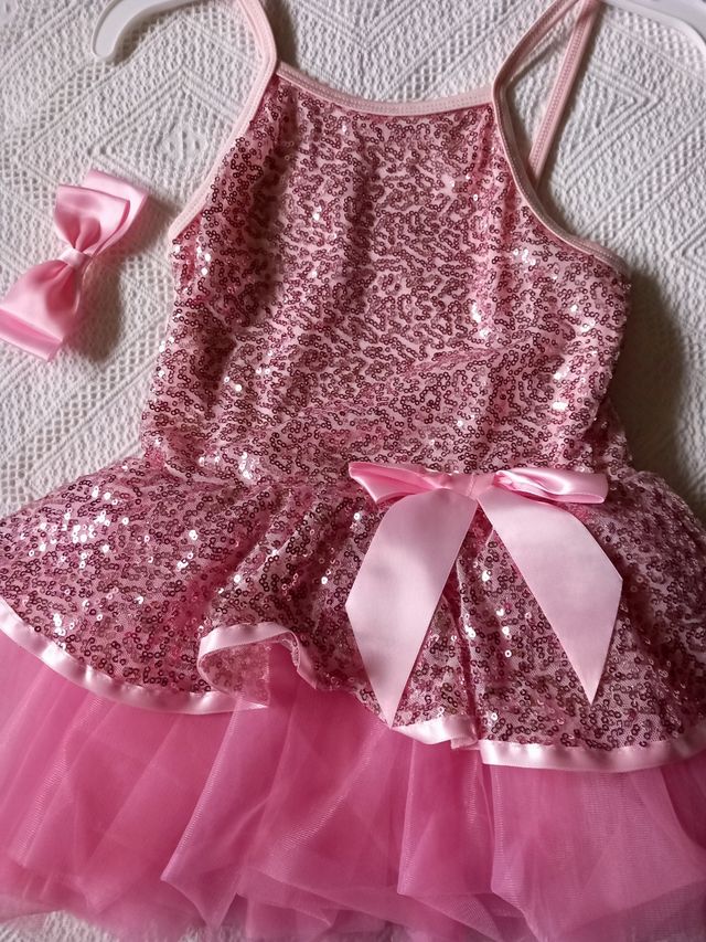 Vestido de tutu rosa