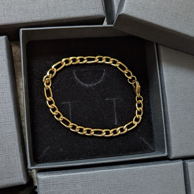 Pulsera Fígaro (Oro)