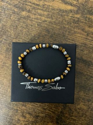 Pulsera plata tigre Thomas Sabo M