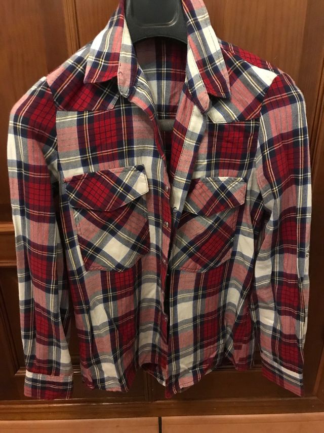 camisa de mujer franela  . talla S