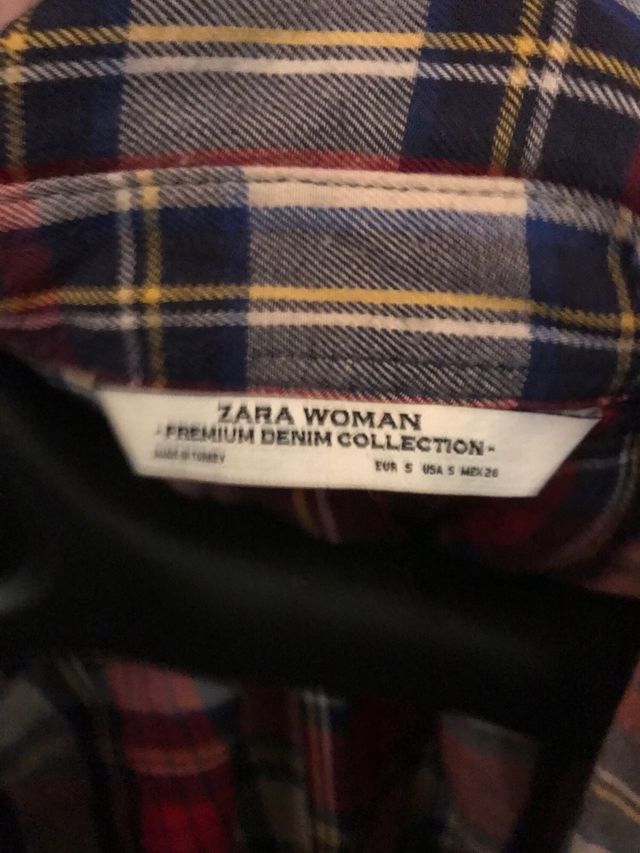 camisa de mujer franela  . talla S