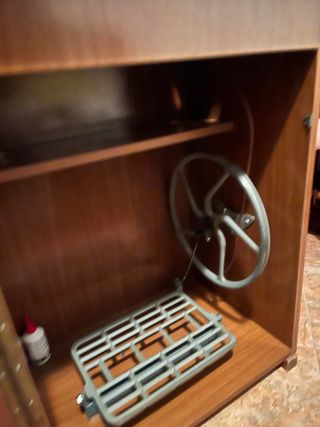 maquina coser singer antigua