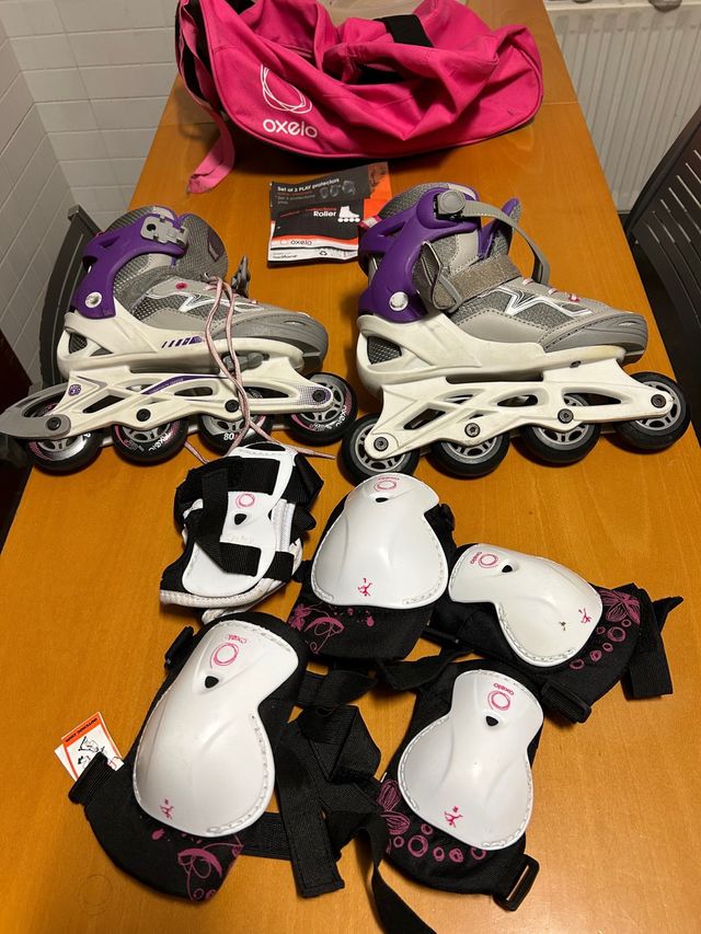 patines niña (peso max 60 kg, altura 132)