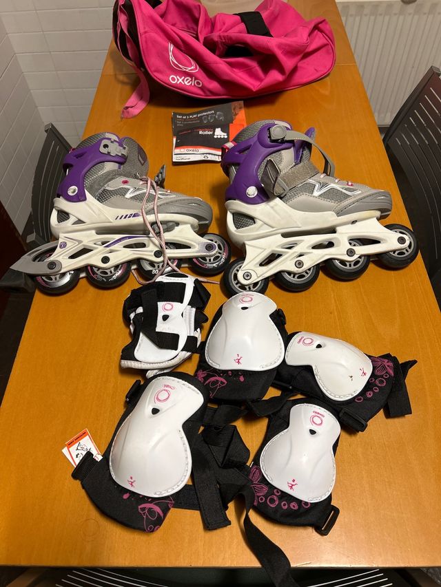 patines niña (peso max 60 kg, altura 132)