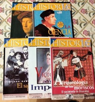 Lote 5 Revistas de Historia 16