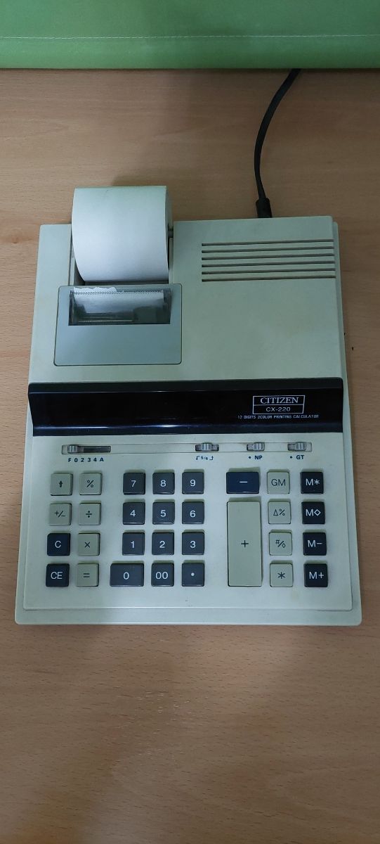 CALCULADORA ELECTRONICA ESCRITORIO CITIZEN CX-220
