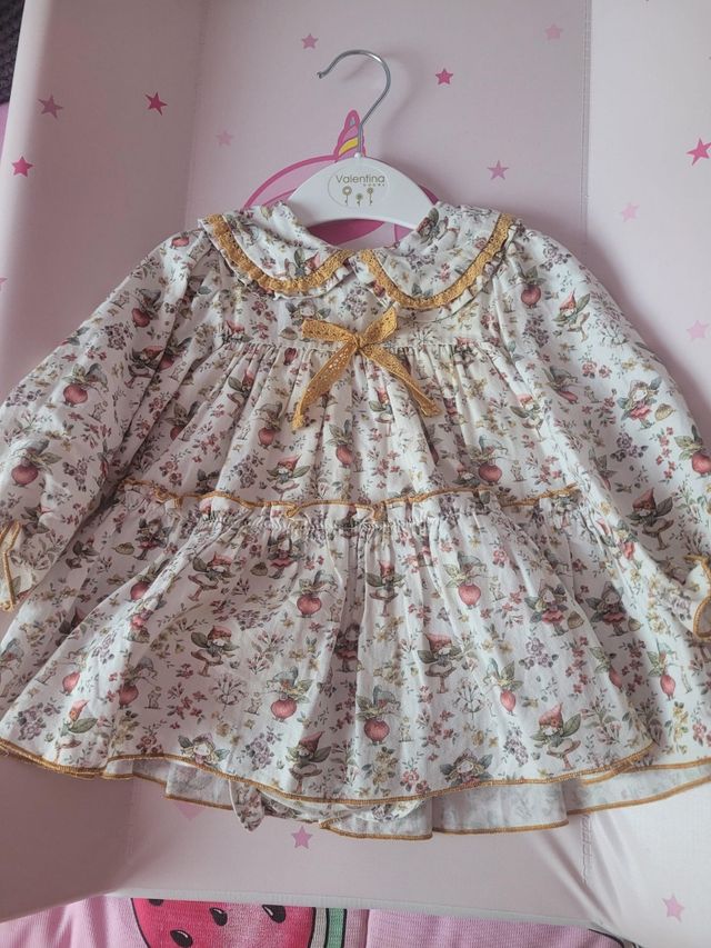 vestidos de niña prácticamente nuevos
