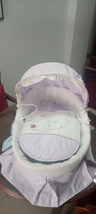 Capazo cuco Moisés minicuna