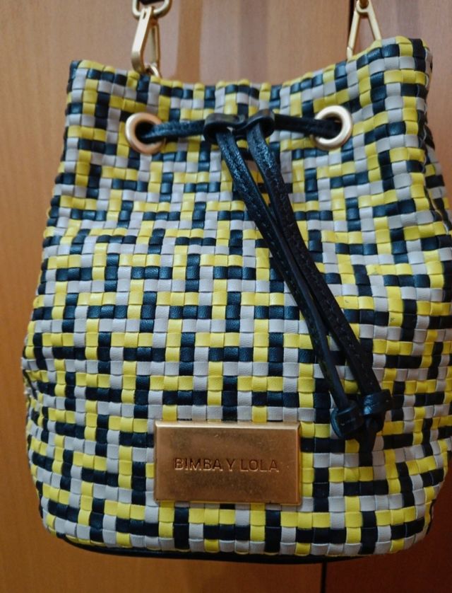 Bolso Bimba y Lola tipo bombonera