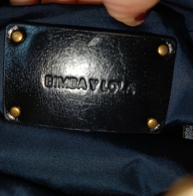 Bolso Bimba y Lola tipo bombonera