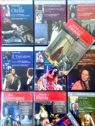 🎼📀Oferta:"Las Grandes Óperas": 19 DvDs!