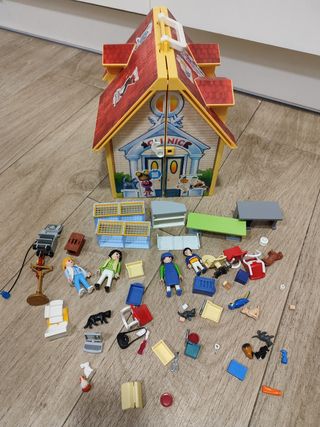 Clínica veterinaria playmobil