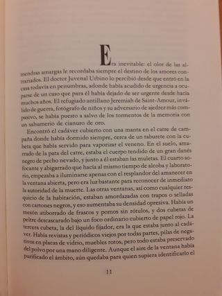 'El amor en los tiempos del cólera'