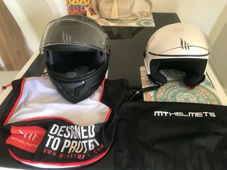 Casco moto unisex