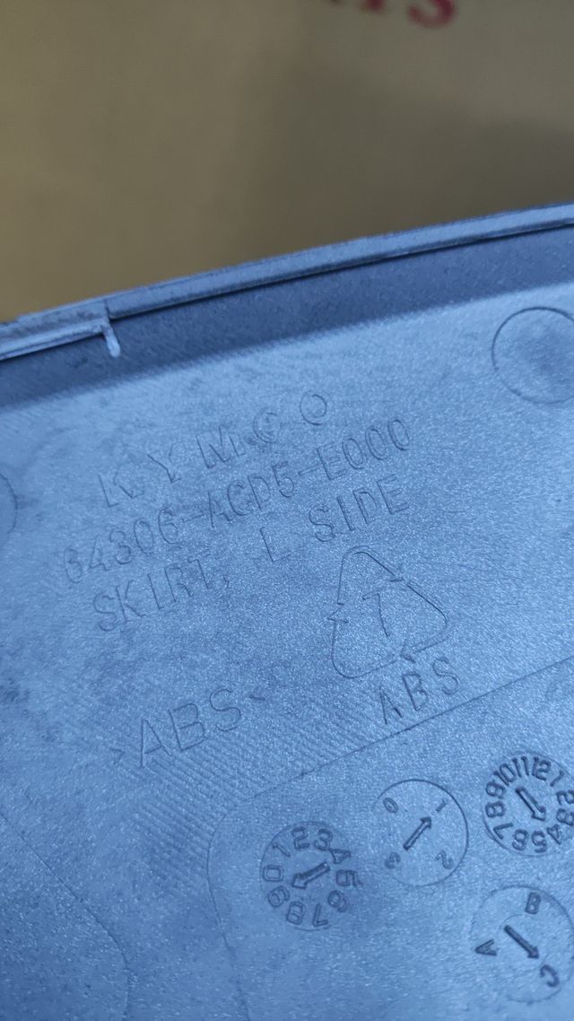 Faldón izquierdo súperdink 125-350