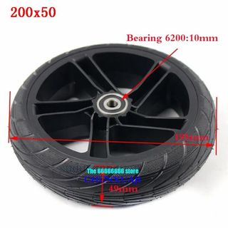 Rueda maciza patinete