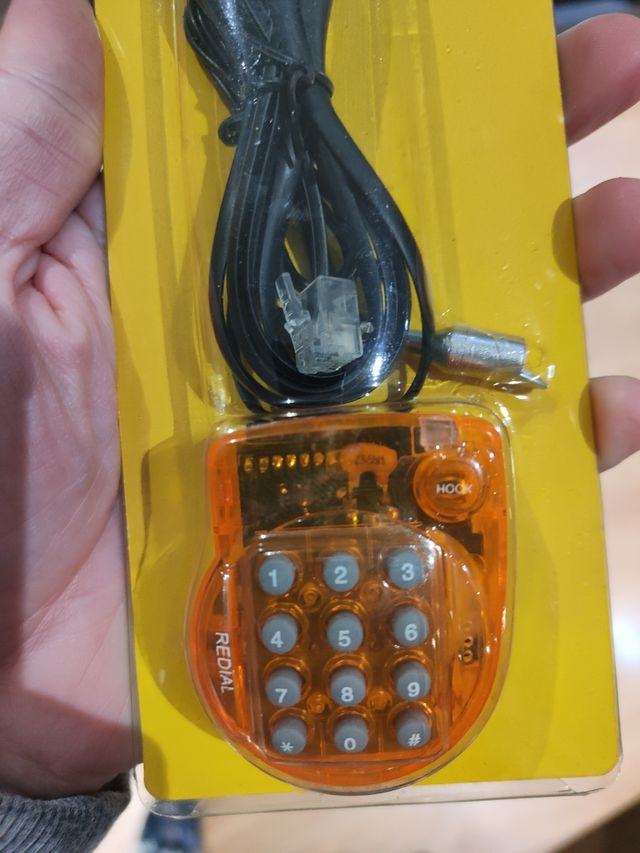 Mini teléfono fijo(dispongo de más unidades)